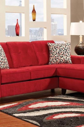  Red sofa