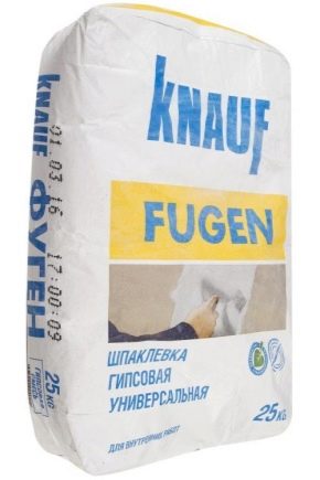  Putty Knauf Fugen: zalety i wady