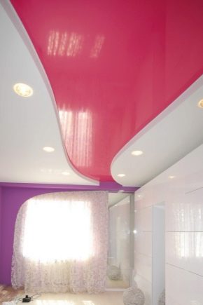  Stretch ceiling material: types and specifications