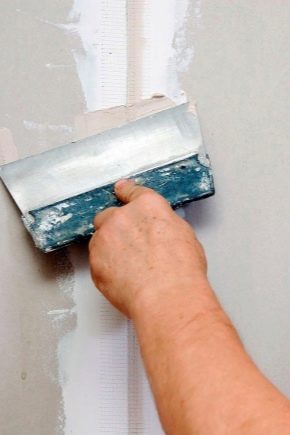  The nuances and features of the sealing of drywall seams