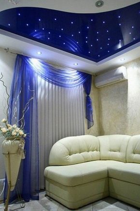  Ceiling starry sky in interior design