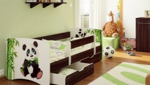 Children's bed for children from 3 to 5 years