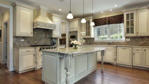  Facades of kitchen cabinets