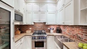  Brick wall panel for kitchen