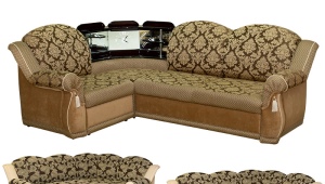  Sudut sofa dengan bar