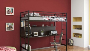  Metal loft bed