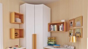  Corner wardrobes in the nursery