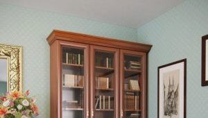  Bookcase with glass doors