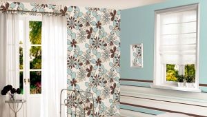  Design and combination of wallpaper in the interior