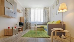  Design egyszobás apartman: válassza ki a belsőépítészet stílusát