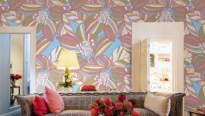 Beautifully and stylishly decorate the room with designer wallpapers.