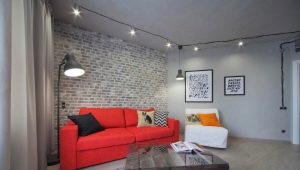  Studio apartment sa style loft: creative gulo sa interior