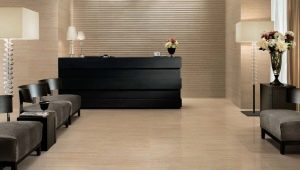  Beige tiles: the subtleties of the floor