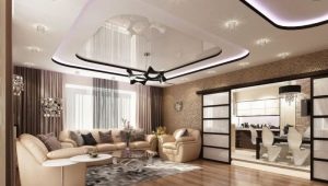  Design of stretch ceilings: modern design examples