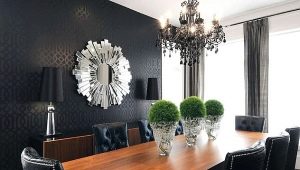  Designer mirrors in the interior