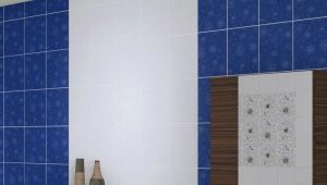  Tile Gzhel dalam reka bentuk dalaman