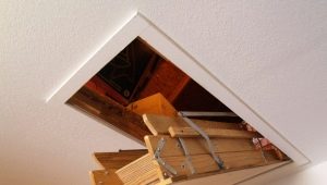  Attic staircase with a hatch: the pros and cons