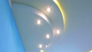  Two-level plasterboard ceilings: design features