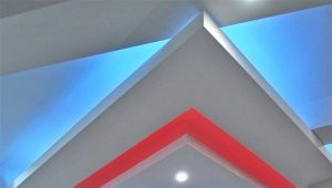  Plasterboard ceilings: types of structures and design