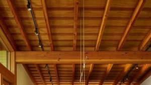  Subtleties of filing ceiling on wooden beams