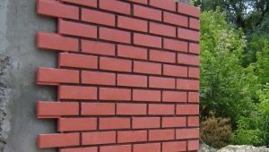  Features siding with imitation bricks