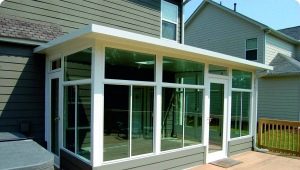  Sliding aluminum windows for balconies and verandas: glazing gazebos