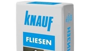  Lepidlo na obklady Knauf Fliesen: vlastnosti a špecifikácie
