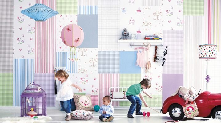  Children's vinyl wallpaper