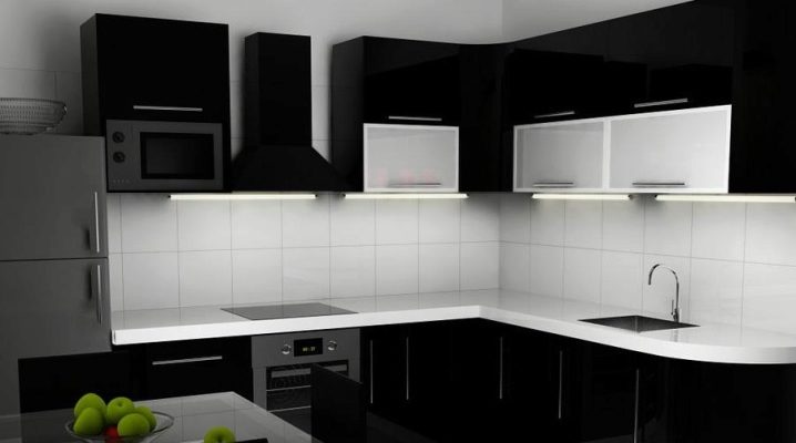  Wallpaper for black and white kitchen