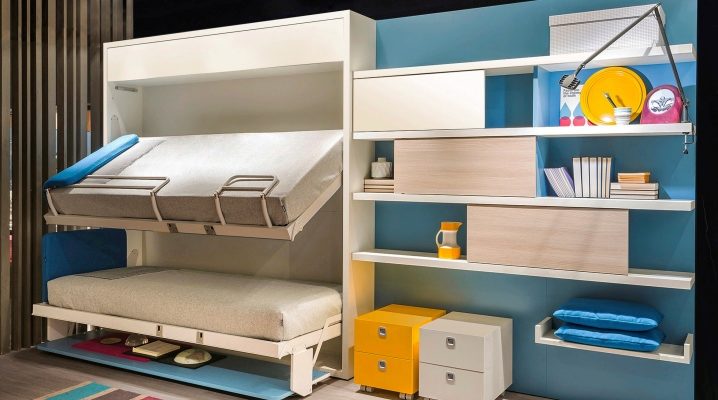  Children's bunk transforming bed