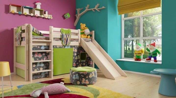  Children's loft bed