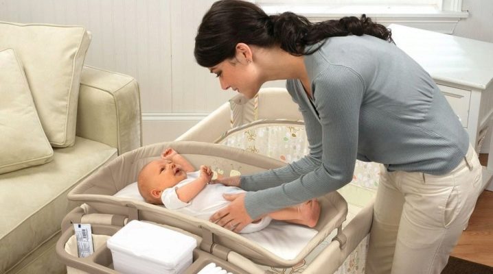  Changing table for a newborn