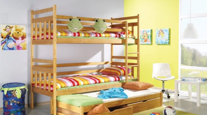  Three-tier bed for children