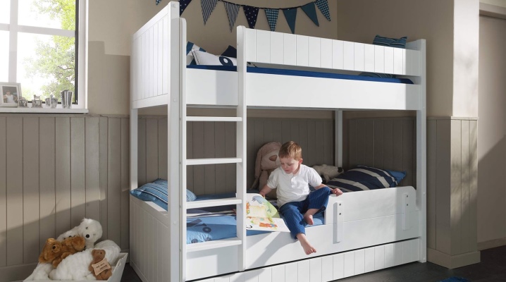  White Bunk Bed