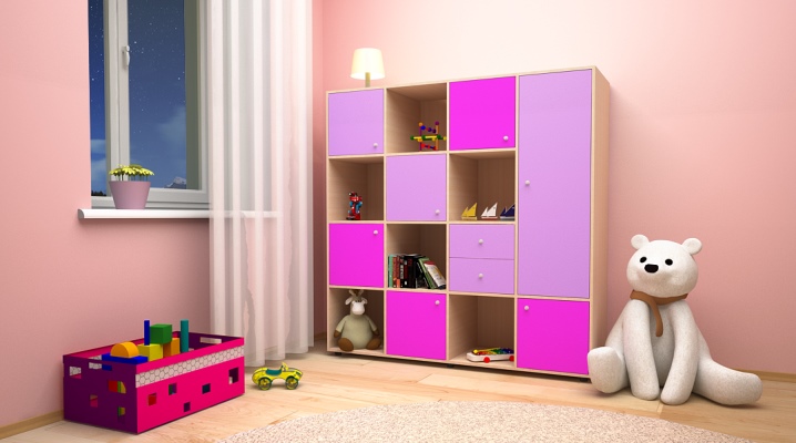  Cabinets for toys in children's rooms