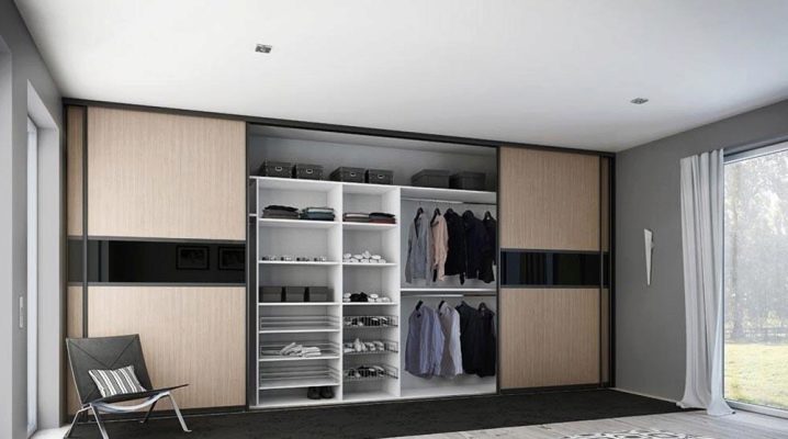  Cabinets in the living room in the wall