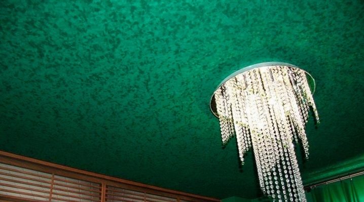  Textured stretch ceilings: mga uri at katangian