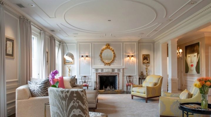  Ceiling moldings: interior design features