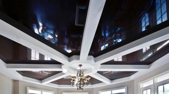  Stretch ceilings with drywall: features of combinations