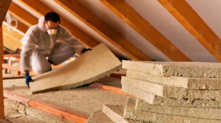  Peculiarities of mineral wool ceiling insulation