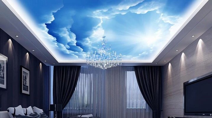  Ceiling sky in interior design