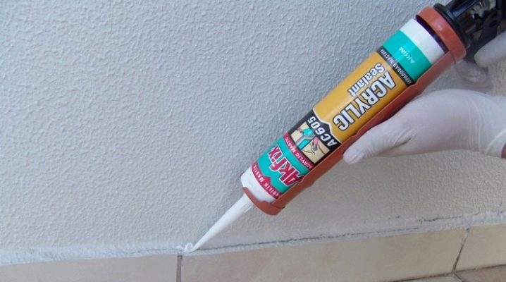  Types and nuances of the choice of acrylic sealant