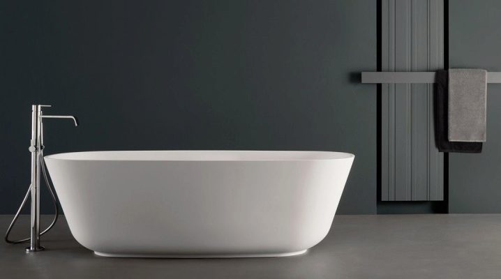  Floor bath mixers: design features, types and design