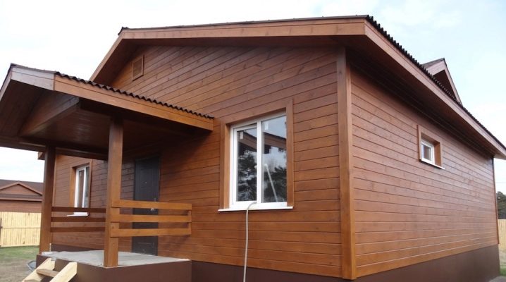  Features of the block house with imitation timber