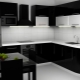  Wallpaper for black and white kitchen