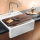  Ceramic sink for the kitchen