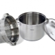  Stainless steel steamer