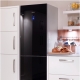  Black Glass Refrigerators