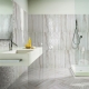  Marbled tiles in interior design