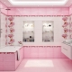  Pink ceramic tiles: interesting design options